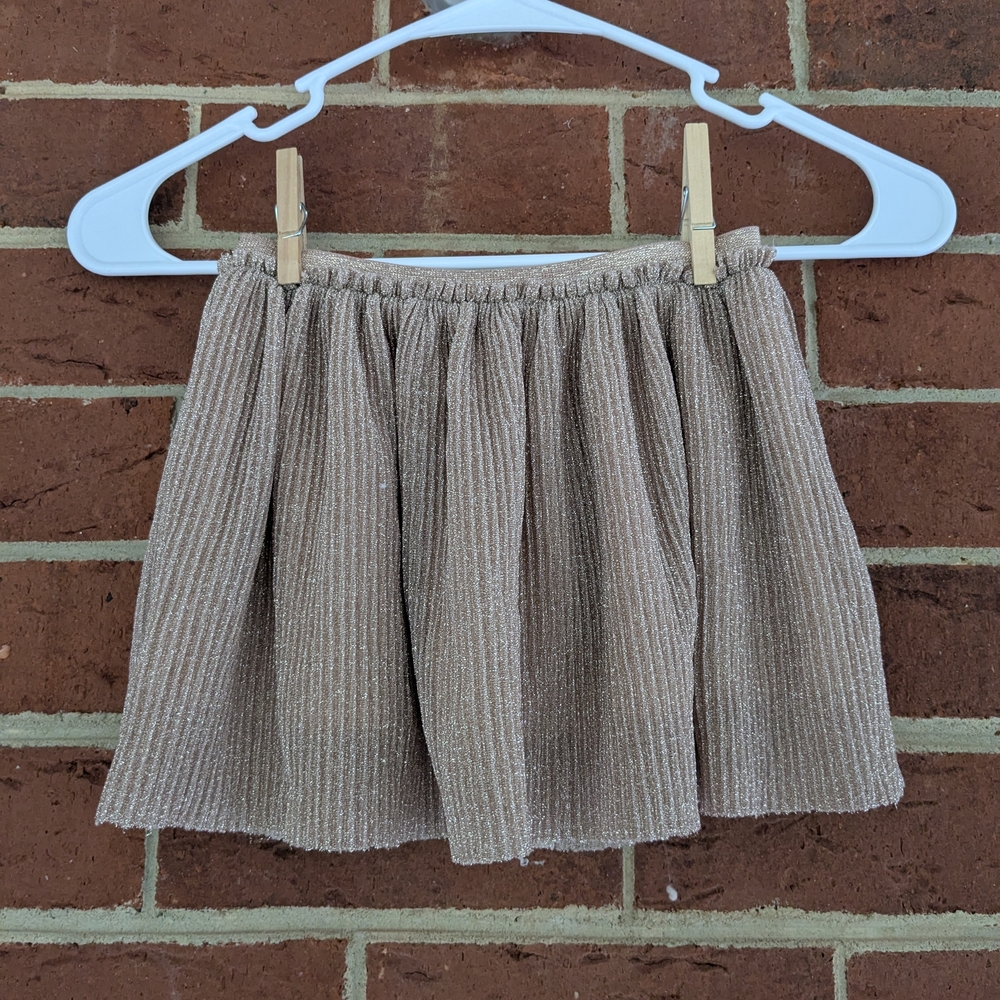 Elegant Tan Kids Skirt
